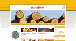 Desktop Screenshot of energie-hof.de